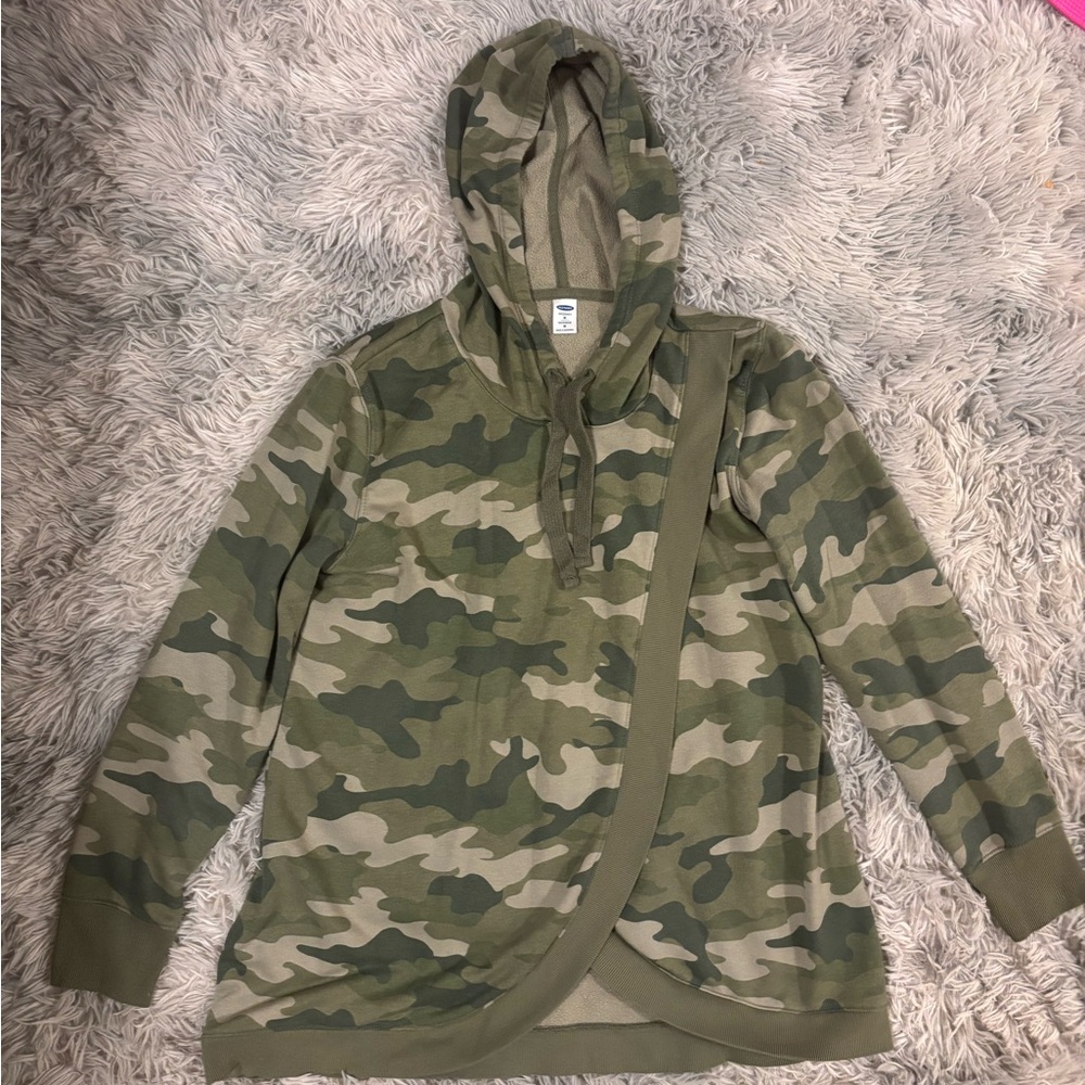 Old Navy Green Camo Hoodie